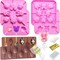 303Pcs Easter Lollipop Molds Set Easter Candy Mold Bunny Eggs Mouse Silicone Molds Rabbit Lolly Pop Tray Sucker Molds Hard Candy Mold Chocolate Baking Mold with Lollipop Sticks Treat Bags Twist Ties